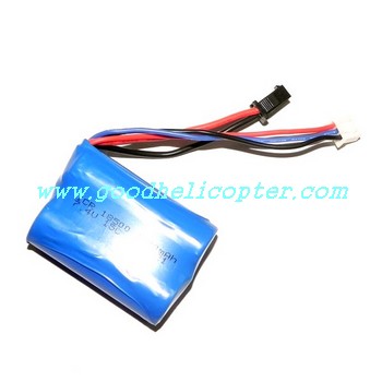 ATTOP-TOYS-YD-911-YD-911C helicopter parts battery 7.4V 1100mAh SM plug - Click Image to Close